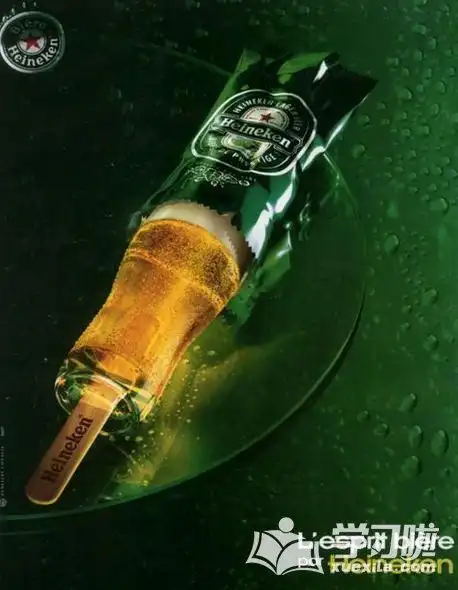 正文     成功的啤酒平面广告作品具有创意独特,画面有趣,造型新颖的