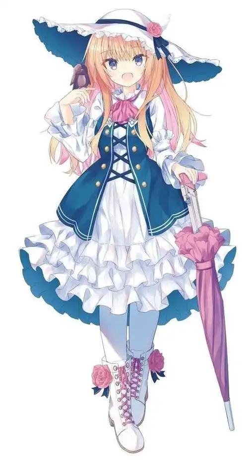 可爱的动漫人物(女)