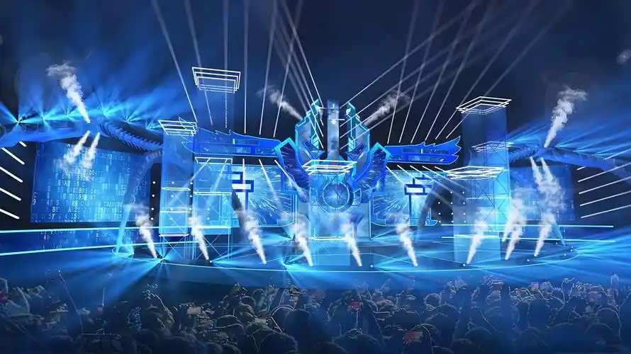 舞台惊艳年会,原创设计尽显匠心独运