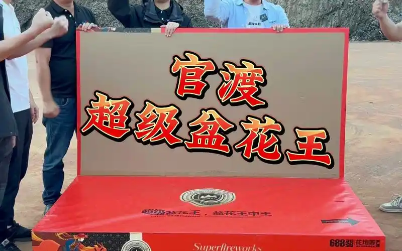 688发#超级盆花王 #盆花王中王 @官渡烟花 觉得牛逼的话,记得点91