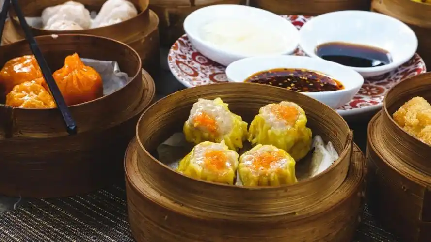 广东的美食广式港式早茶高清桌面壁纸