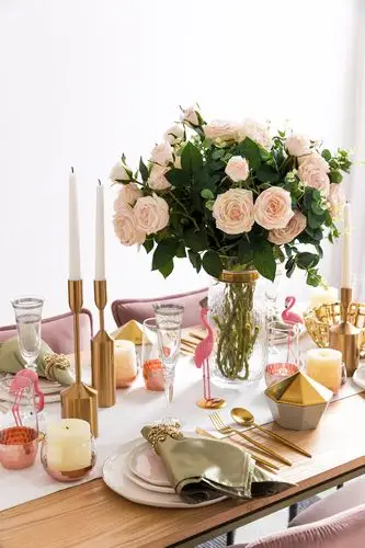 table setting 餐桌布置 餐厅空间美学