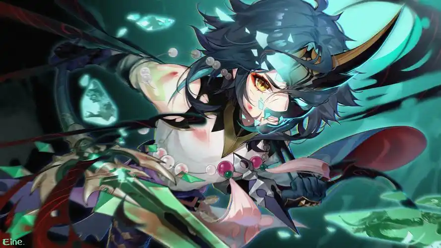 原神魈原创作品-触站