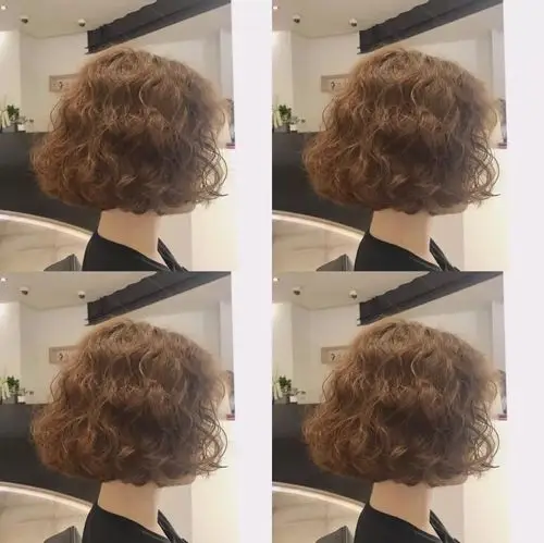 蛋蛋头烫发巨显嫩