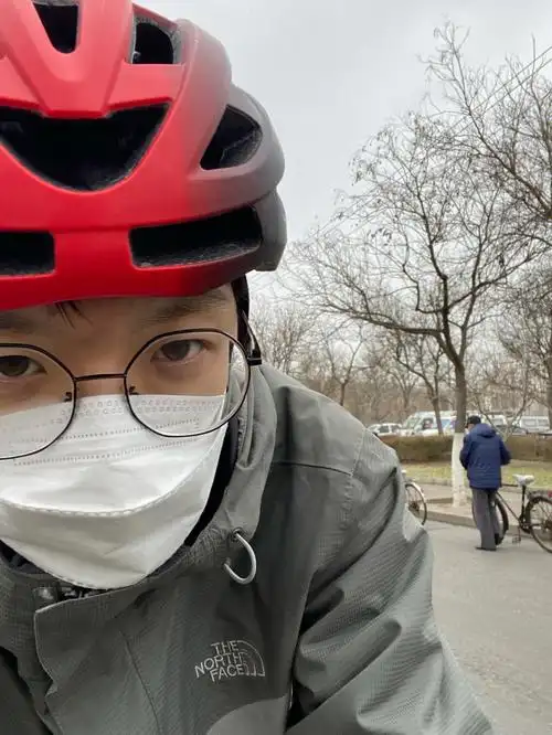 2022第一骑不说是阴云密布也是冷风刺骨了