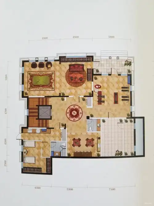 远洋lavie5室4厅6卫800㎡南北8800万