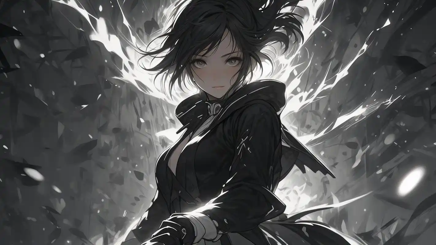 9407黑白动漫壁纸,经典永不过时99