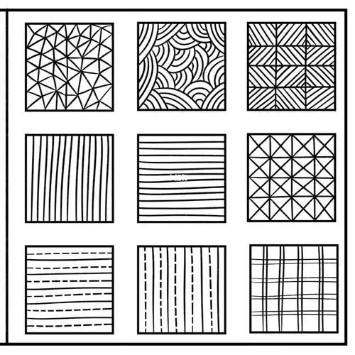 零基础学插画77线条练习绘画日常插画学习