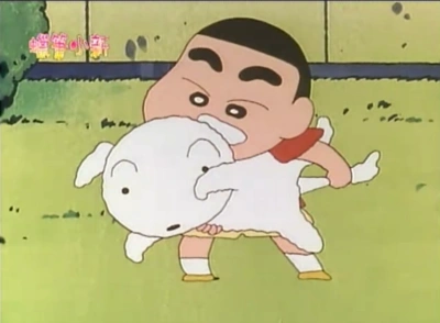 来看看吧,蜡笔小新里的小白其实是条人性化的汪星人!
