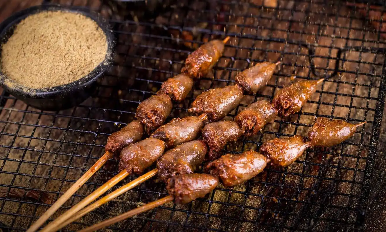 在家就能做的烧烤味,孜然烤鸡心,不用炭火只用锅,轻松做好|鸡心|烧烤