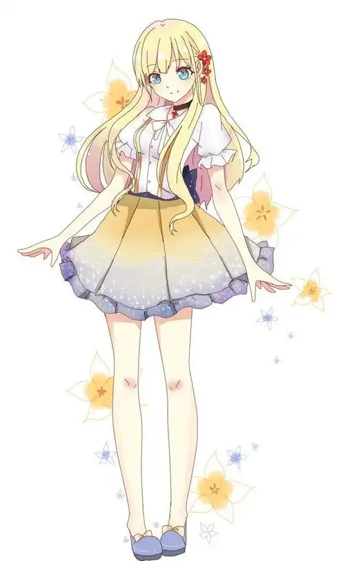 全身动漫动漫精选动漫少女全身像图片