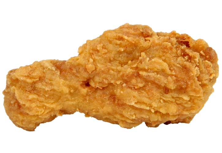 一只孜然口味的炸鸡腿图片