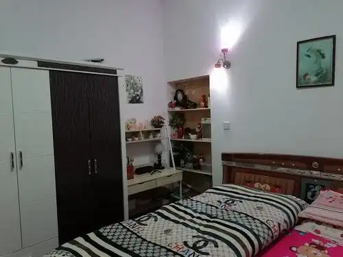 拍下农村房间的照片