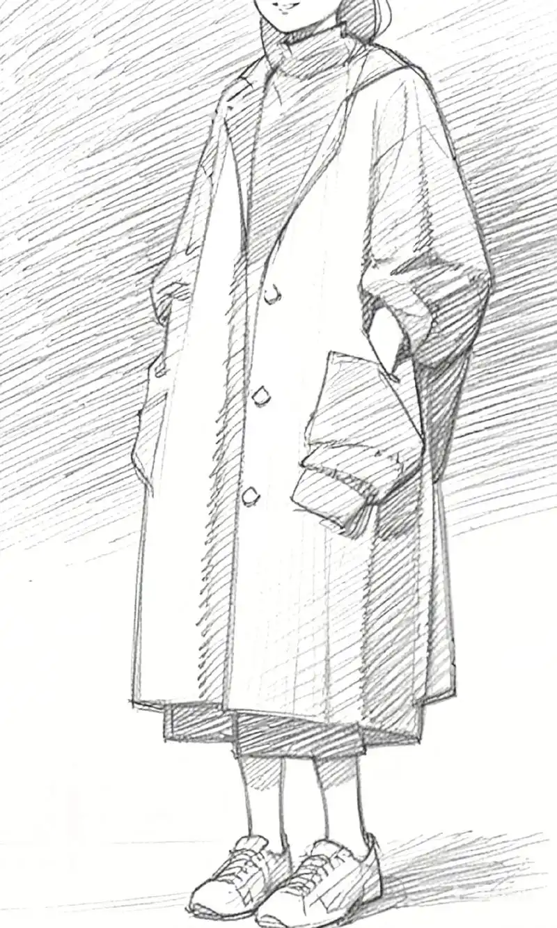 新款文艺风衣,美翻了! hey宝贝们 - 抖音