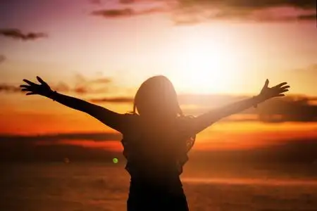 沉默治疗人类的双手张开掌心向上崇拜.圣体圣事治疗保佑他照片