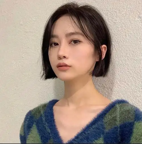 越洗越好的短发发型可盐可甜免打理发型60