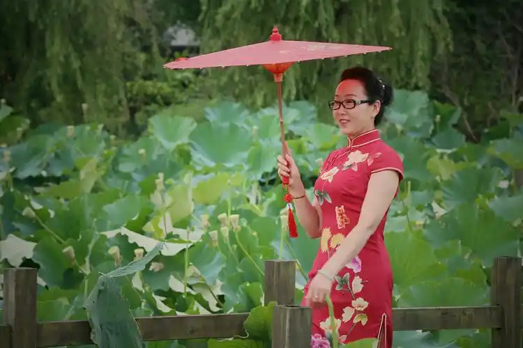 绍兴十里荷塘旗袍秀一摄影瀚漠