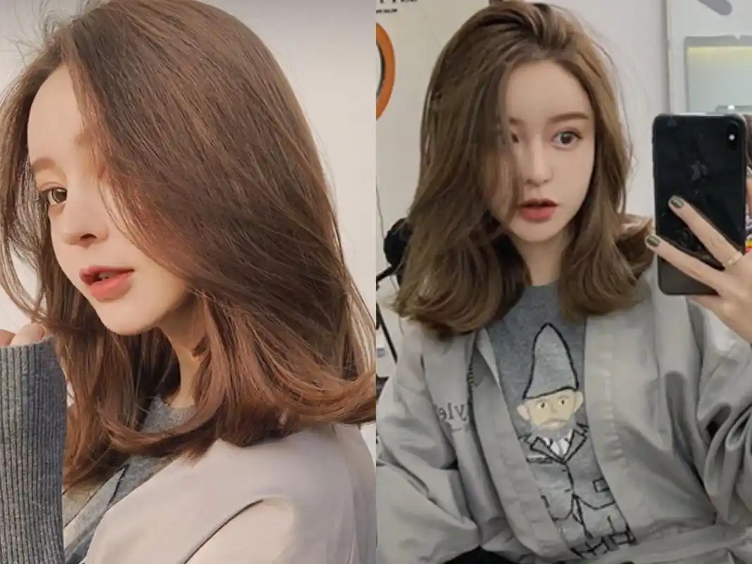 7款很适合圆脸的中长发推荐,换对了瘦脸还好看!