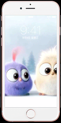 电影 动画 怒鸟红 飞镖黄 绿猪 可爱 萌 livephoto 锁屏 壁纸 动态