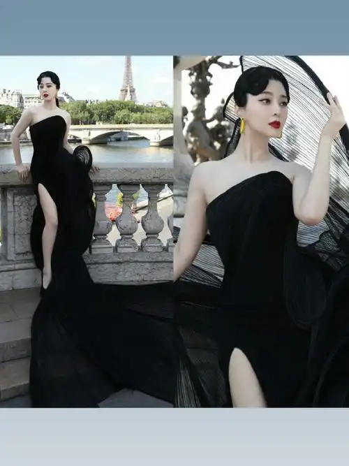 范冰冰巴黎高定时装周造型合集.戛纳节后,时尚劳模你冰继续发力.