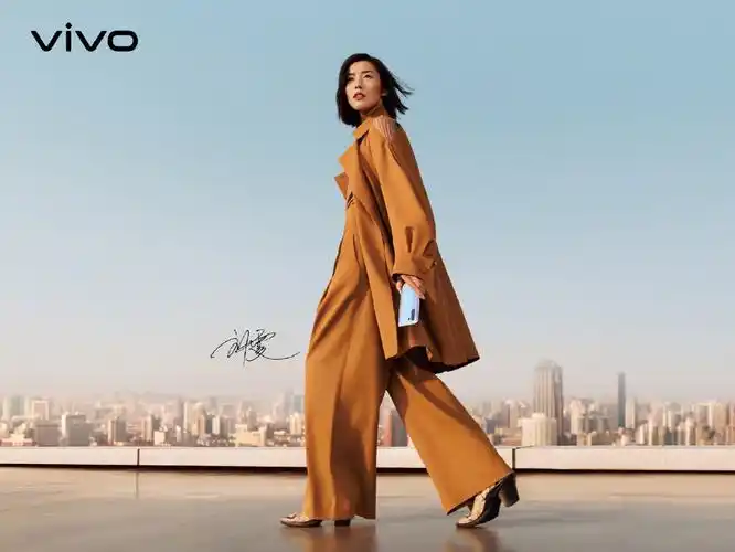 刘雯vivo魅力代言写真图片14