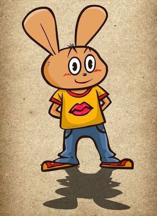 兔匪匪经典形象四十二|动漫|单幅漫画|兔匪匪 - 原创作品 - 站酷