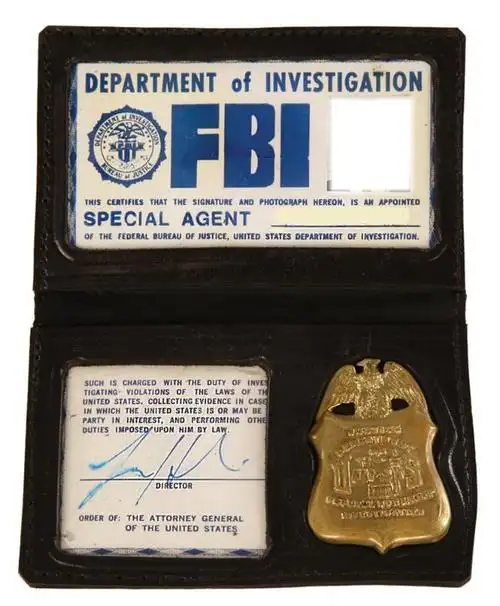 badge fbi