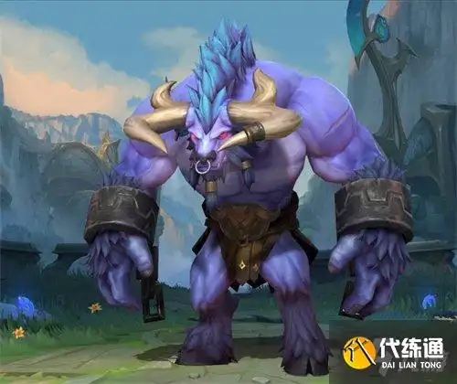 lol手游牛头酋长wq二连怎么放牛头wq二连释放技巧