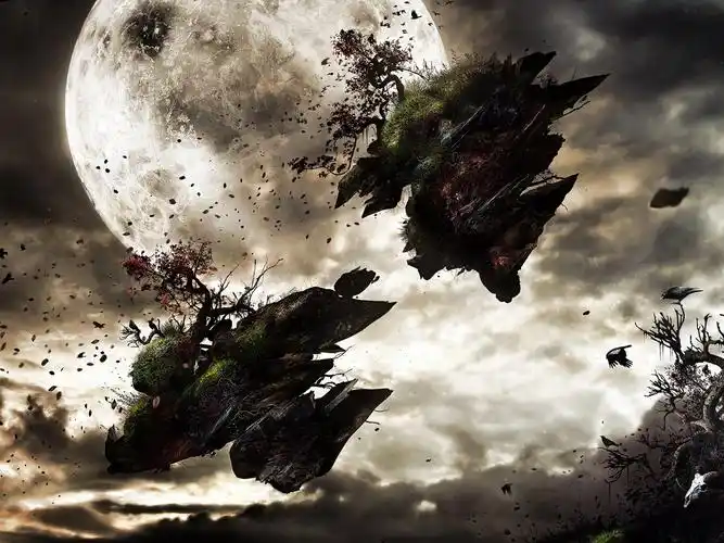 暗黑的世界壁纸图片 _ 图片网