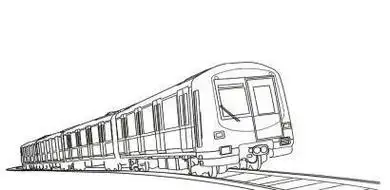 简笔画铁路的画法
