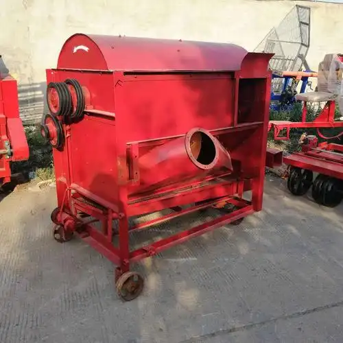 农用稻谷脱粒机大型125脱粒机多功能打粒机水稻脱粒机