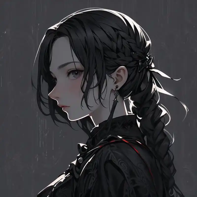 动漫黑暗系头像94丧系高冷头像 黑暗动漫头像来啦,高冷又丧系的感觉