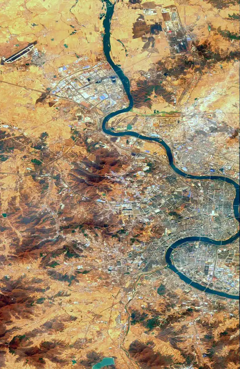 吉林省吉林市最新高清卫星影像图(4.