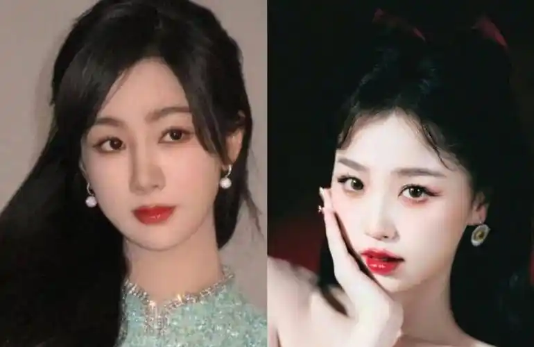 杨紫撞脸虞书欣,和李现二搭古装剧《国色芳华》