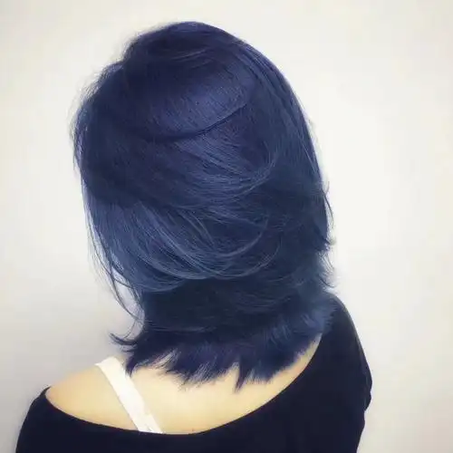 兰州兰州流行发色雾蓝色