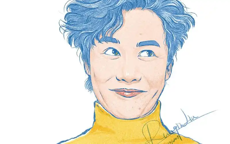 procreate手繪練習-陳奕迅