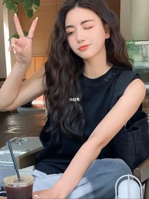 圆脸方脸长发专属发型慵懒法式蛋蛋卷发