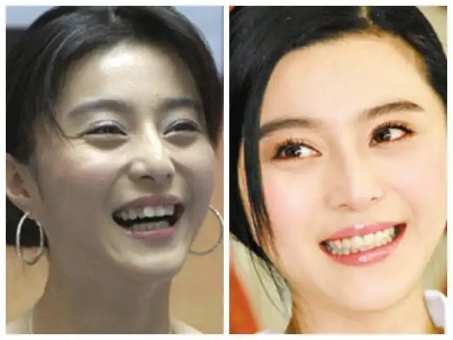 对比范冰冰早期和现在的照片,气质最大的变化一个来自于牙齿,一个就是
