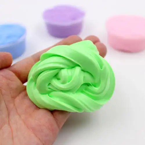 30g/盒 史莱姆slime棉花泥 拉面泥 泡沫球 减压玩具亚马逊 爆款