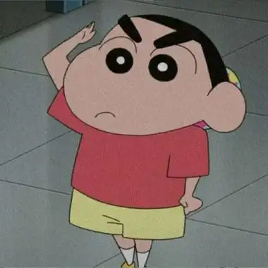 高清超萌可爱的蜡笔小新搞怪动漫头像图片