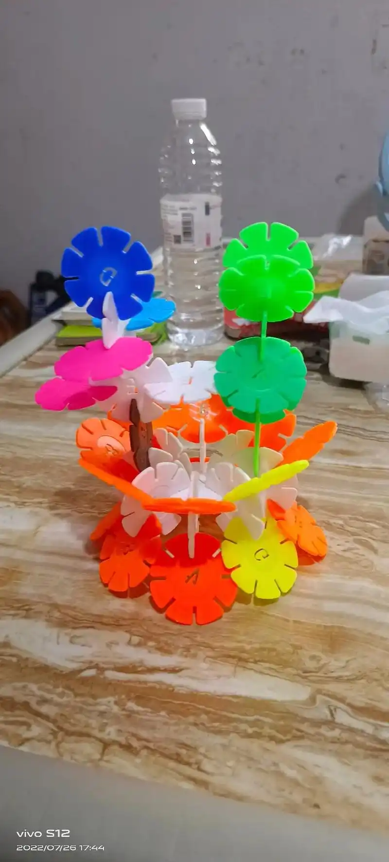 一份对孩子来讲简单的不能再简单的.雪花片:一份对孩子来讲简单 - 抖