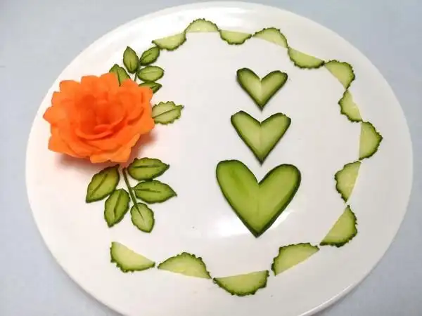 坐看云起nj做的黄瓜摆盘围边系列