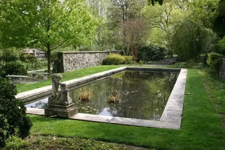 院子里的风水池庭院水池风水