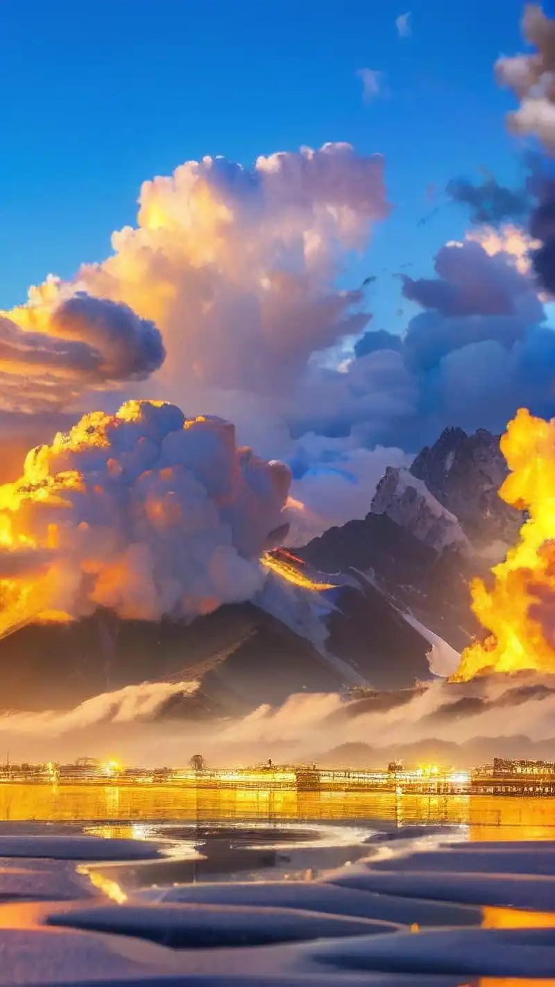 超治愈梦幻云朵壁纸🌥️