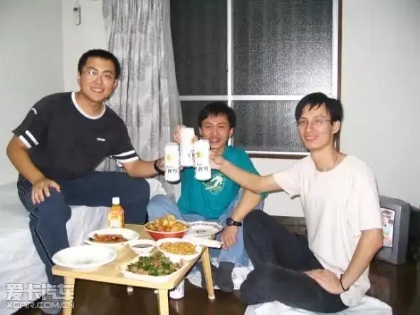 2006年陆劲昆在日本研修时的照片