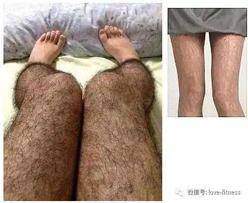 美女健身博主一年不剃毛坚持做自然美这腿毛肯定比你长