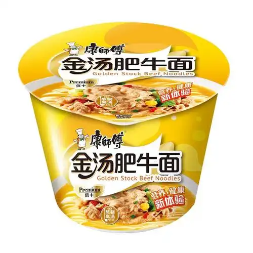 康师傅方便面金汤系列金汤肥牛桶面115g