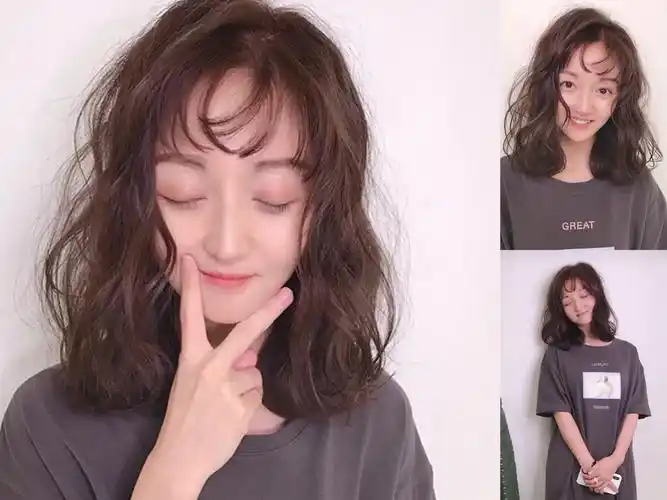 细软发质发量少的女生最适合这几种烫发发型易打理又好看