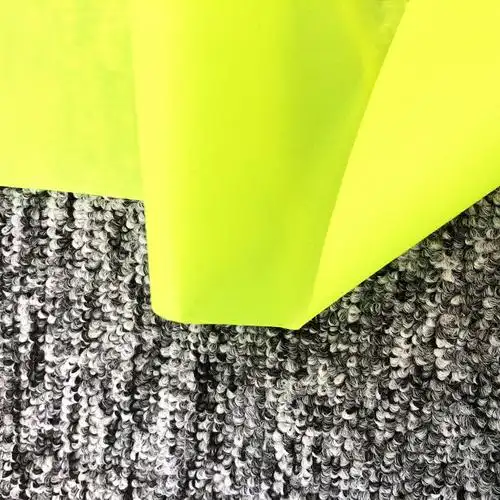 210t荧光黄pu水压2000户外箱包套面料