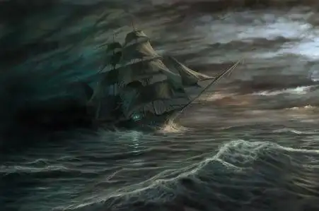 幽灵船图片,幽灵船灵异照片